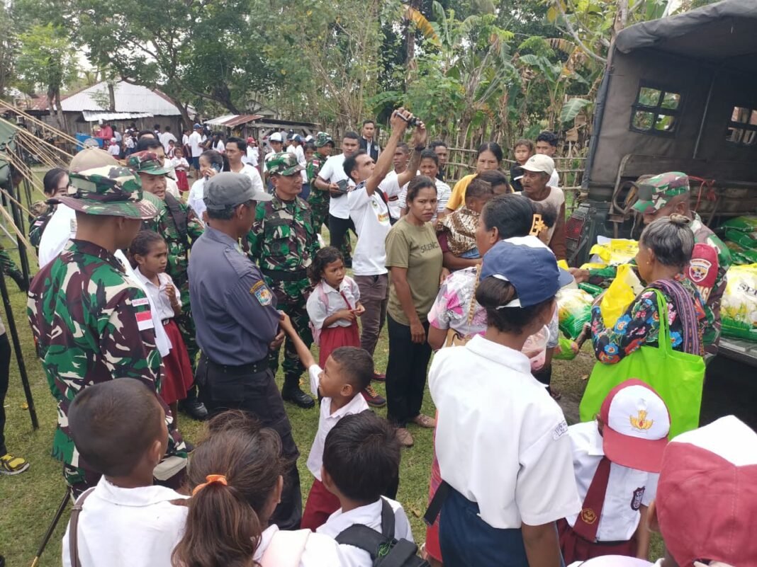 Pasar Murah TMMD Jadi Solusi Ekonomi Warga
