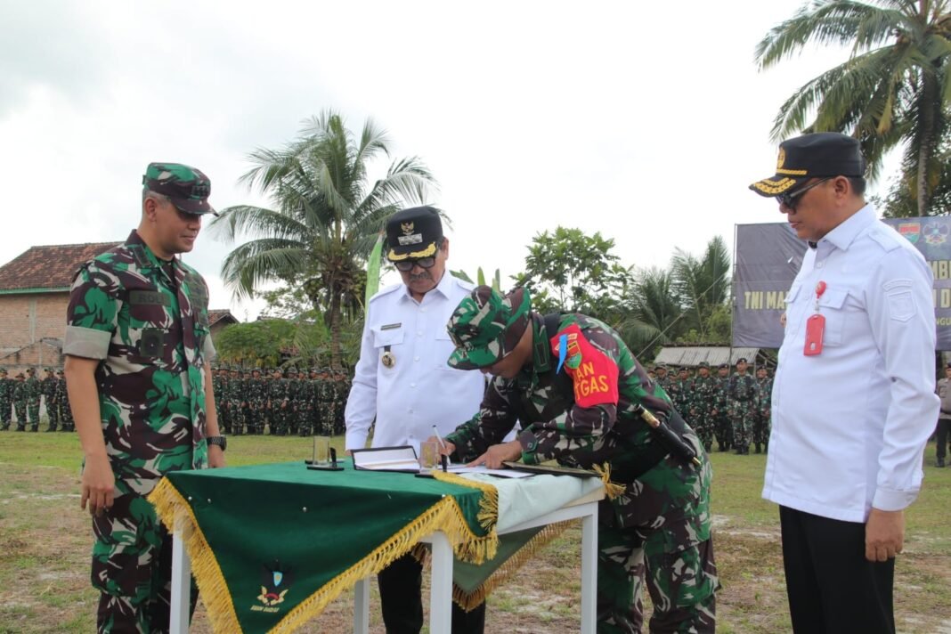 Transformasi Pembangunan Desa Lewat TMMD ke-129 di Lampung Utara