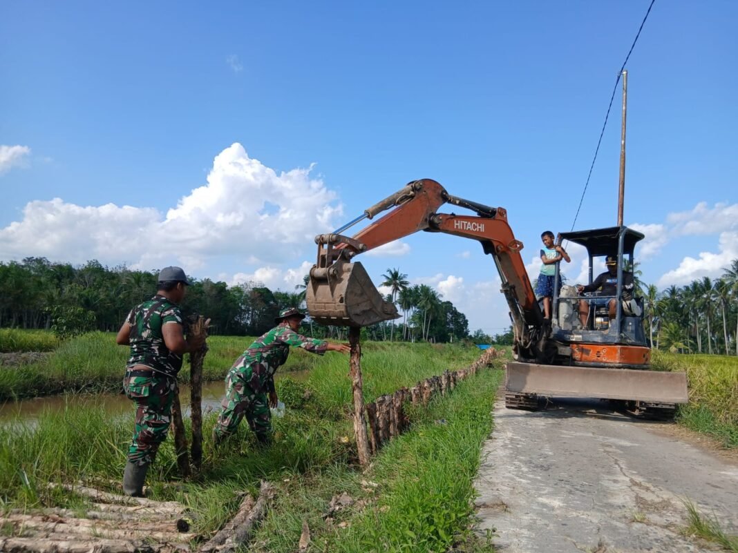 Gotong Royong dalam TMMD 129: Langkah Bersama TNI dan Warga