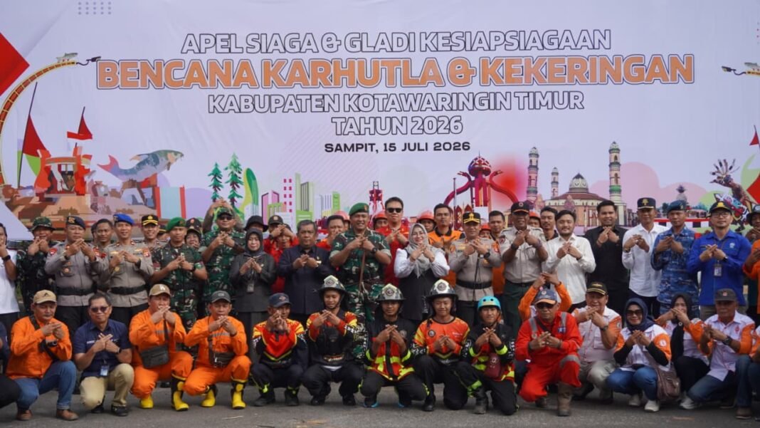 Dandim 1015/Sampit Gelar Apel Siaga Tangkal Karhutla