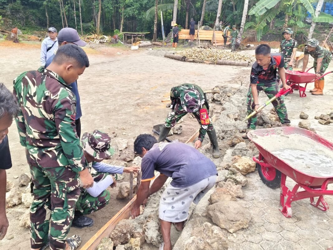 Letda Inf Umar Yusuf: Memimpin dengan Contoh di TMMD