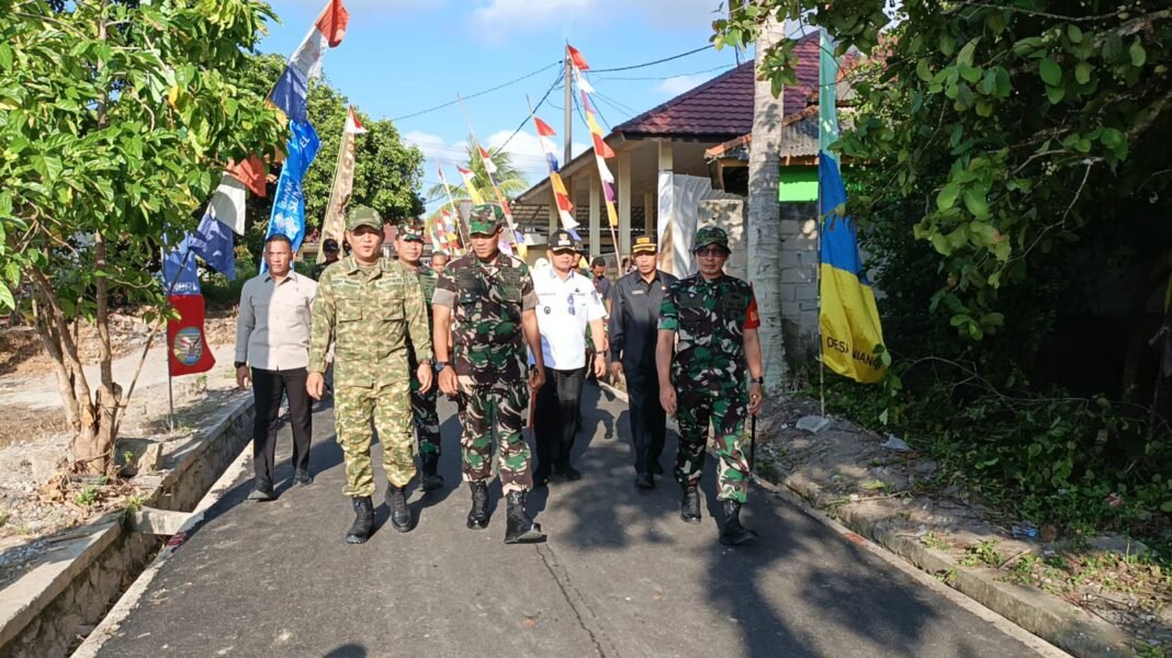 Pembangunan Jalan 9 KM oleh Satgas TMMD Kodim 0413/Bangka Diterima Dengan Baik oleh Warga