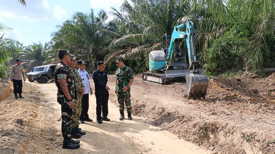 Satgas TMMD Bangka Mulai Pembangunan Jalan 9 KM untuk Masyarakat