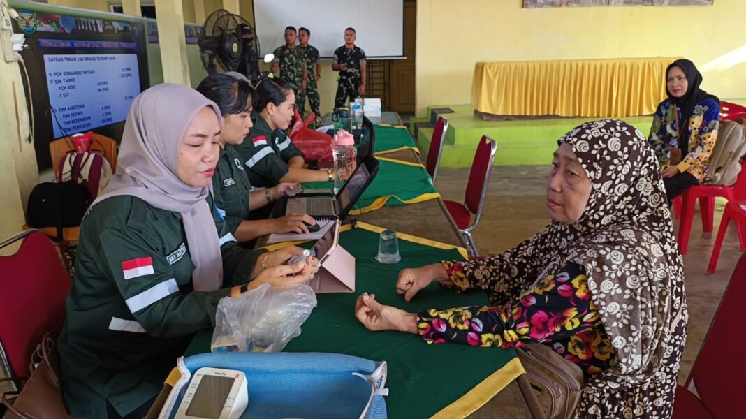 Fokus TMMD 129 di Desa Deniang: Membangun Infrastruktur sekaligus Sumber Daya Manusia