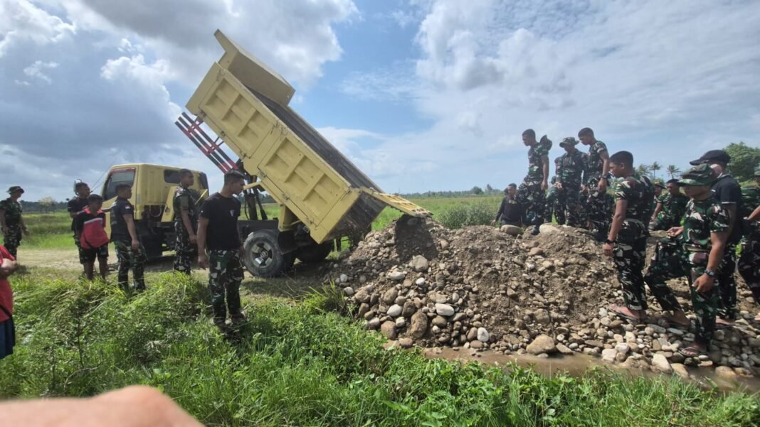 TMMD 129 Kodim Belu: Strategi Membangun Jalan Sepanjang 1.500 Meter