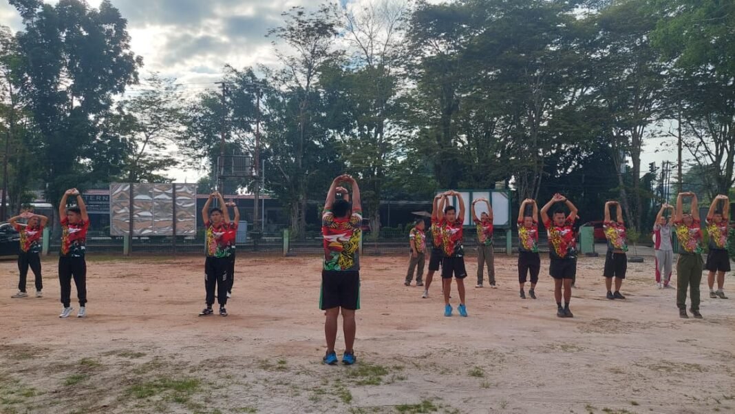 Aktivitas Olahraga Rutin Kodim 1015/Sampit