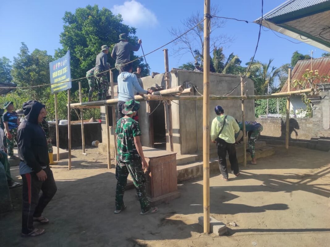 Semangat Gotong Royong dalam Program TMMD Ke-129 di Sekardadi