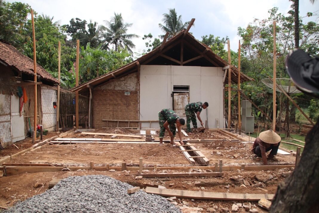 Keterlibatan Warga dalam Program TMMD 129 untuk Pembangunan di Sungkai Utara