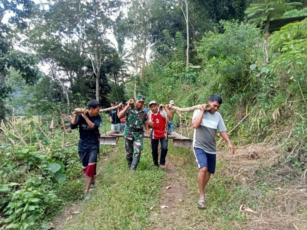 Jembatan Gantung Antardusun di Bone Segera Terbangun