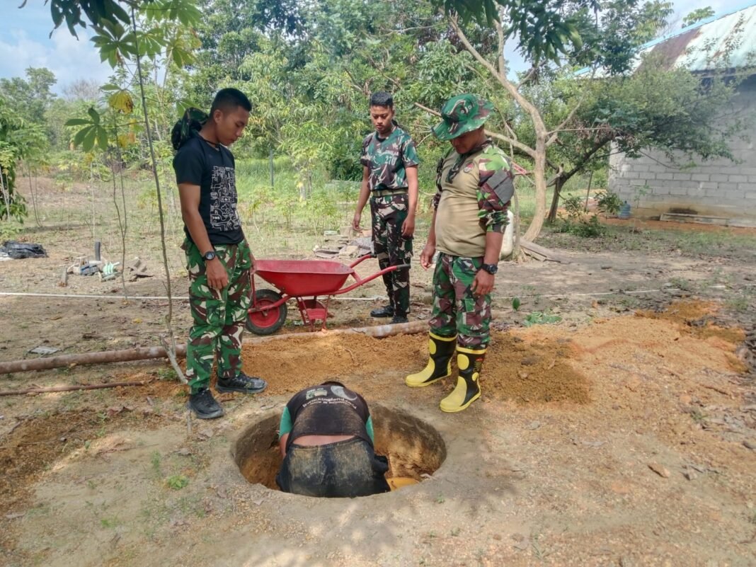 Upaya Kodim 0315/Tanjungpinang Menghadirkan Akses Air Bersih bagi Desa Lancang Kuning