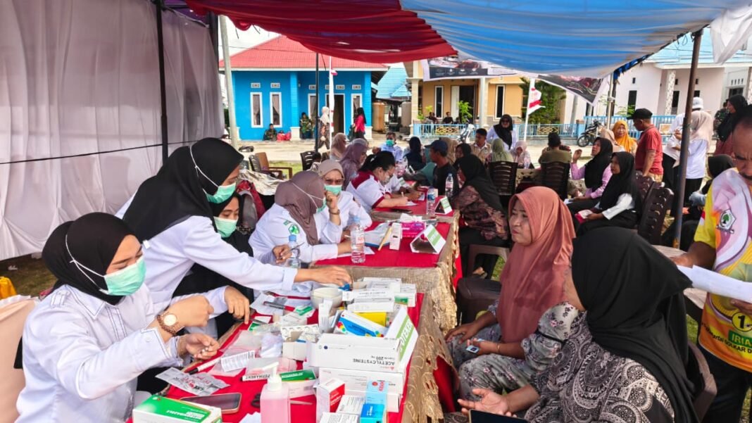 Program Pelayanan Kesehatan Gratis TMMD Ke-129 Di Morowali