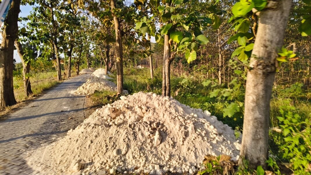 Desa Tlemang Resmi Mulai Pembangunan TMMD Ke-129 Dengan Kedatangan Material