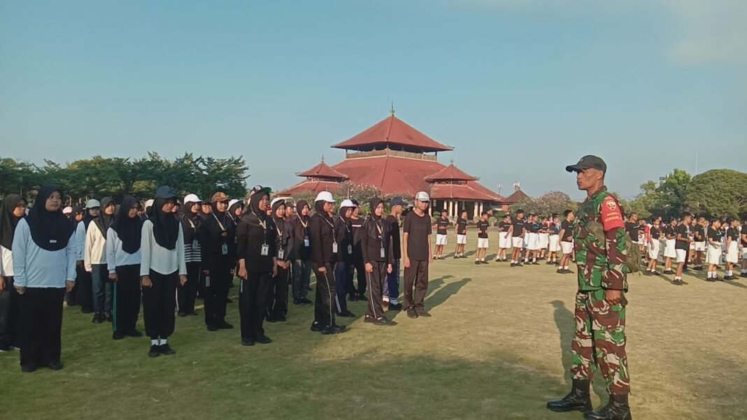 Sinergi TNI Dalam Meningkatkan Disiplin Siswa MTS Hasanudin