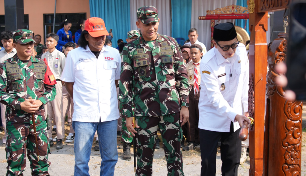 Pengembangan Infrastruktur melalui TMMD Reguler ke-129 Kodim 0708/Purworejo di Desa Watuduwur