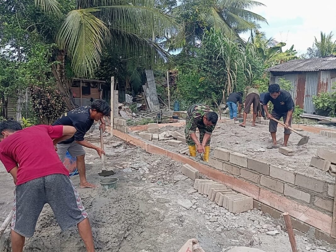Perbaikan Hunian di Deniang Melalui TMMD ke-129