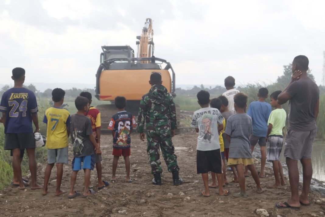 Keceriaan dan Harapan Anak-Anak di TMMD Ke-129