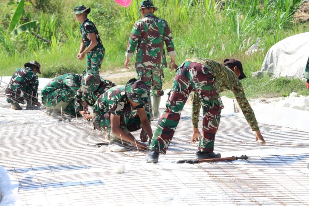 Langkah Awal Pembangunan Jalan Utama di Desa Tlemang