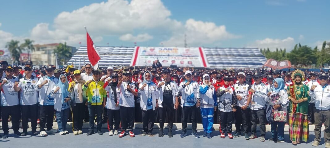 Pekan Olahraga dan Seni PGRI Sulsel Dibuka dengan Meriah
