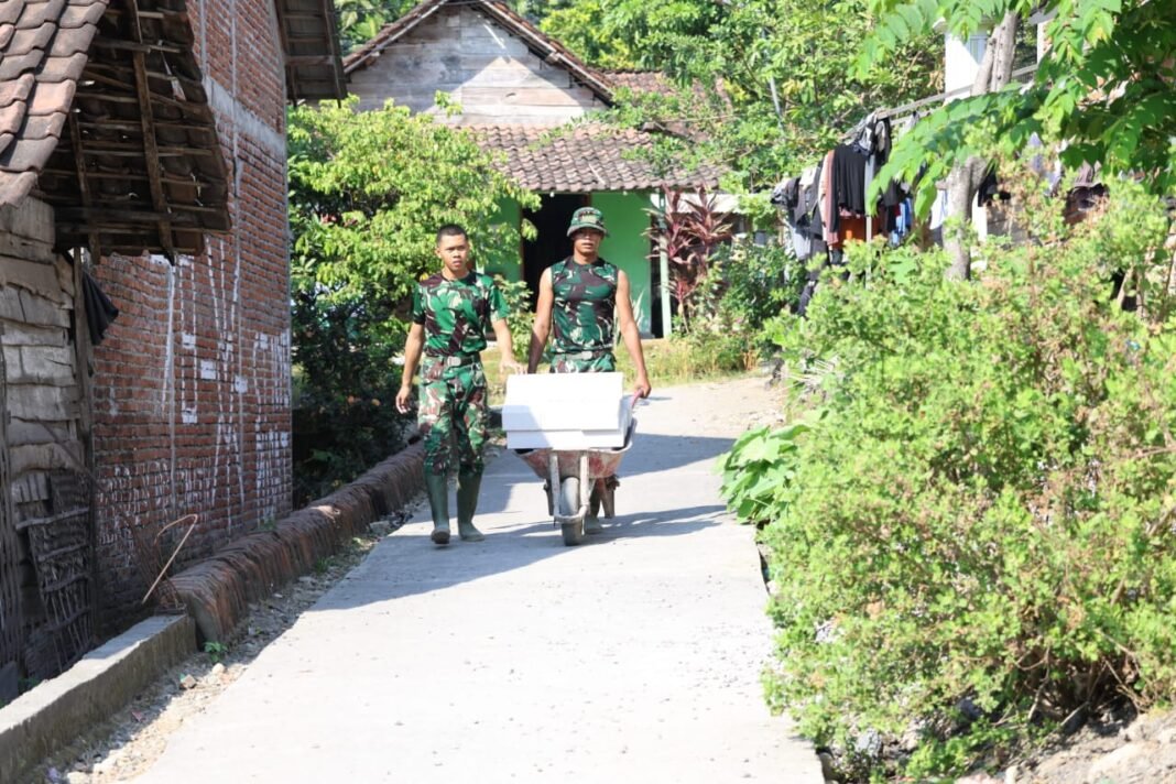 Upaya Sinergis TNI dan Masyarakat dalam TMMD Ke-129