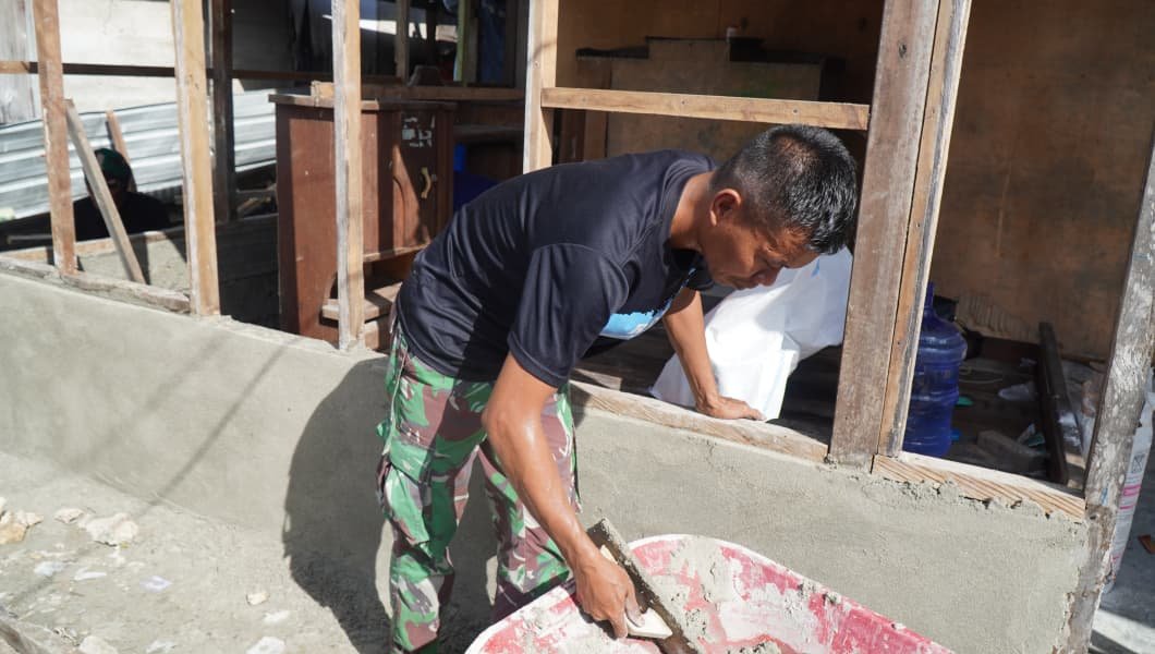 Komitmen TMMD: Renovasi RTLH di Kecamatan Bungku Selatan