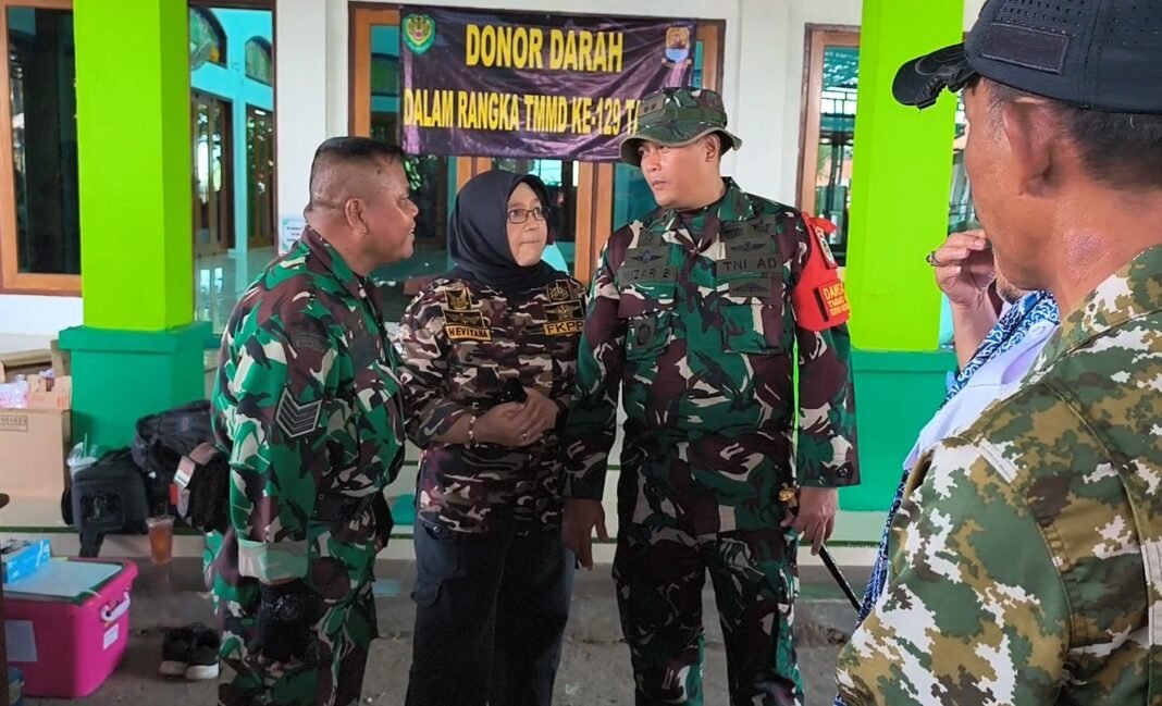 Sinergi Sosial dalam TMMD ke-129: Donor Darah di Cirebon