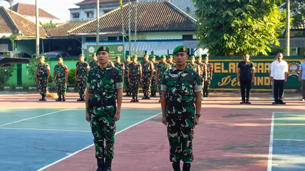 Acara Pindah Satuan Prajurit Kodim Klungkung yang Mengharukan
