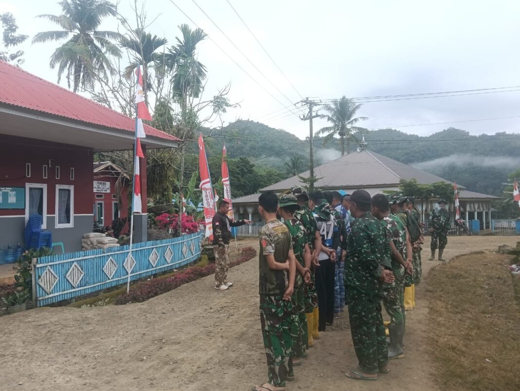 Awal Kegiatan TMMD Ke-129: Apel Pengecekan di Bontocani