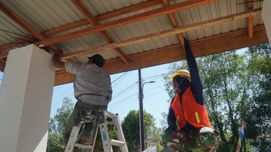 Semangat Gotong Royong dalam Pembangunan Musholla di Desa Bandaraya