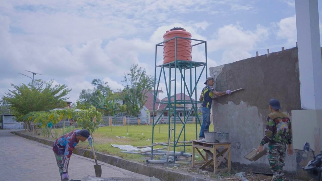 TMMD Ke-129 Selesaikan Pembangunan MCK untuk Kesehatan Masyarakat