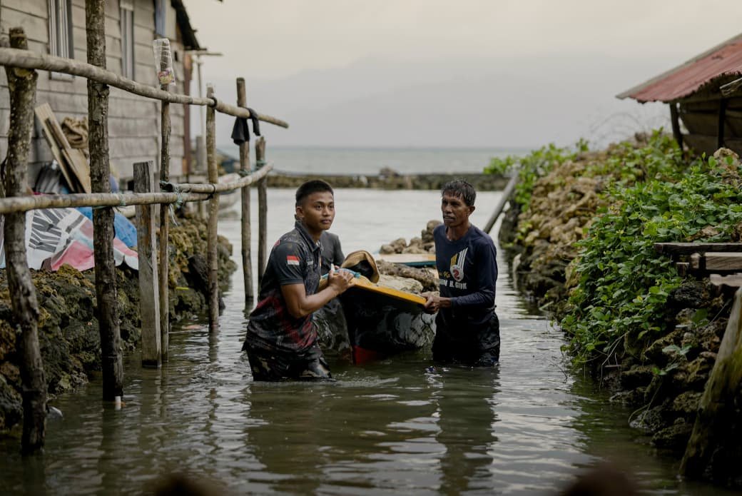 Manfaat Jalur Laut dalam Distribusi Material TMMD Ke-129 di Morowali