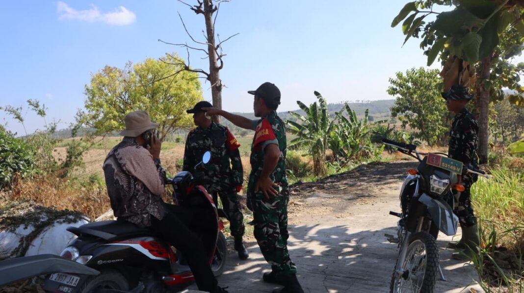 Membangun Kerjasama, Satgas TMMD 129 Raih Dukungan Pemerintah Desa dan Babinsa