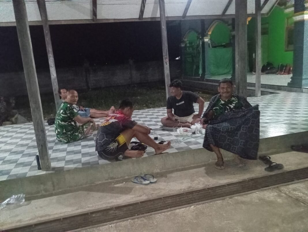 Kegiatan Malam Satgas TMMD Imbangan Ke-129, Meningkatkan Kebersamaan dan Kesiapan