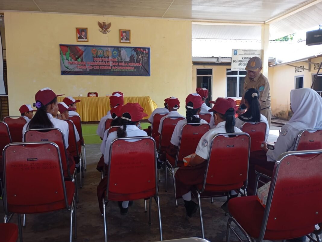 Kegiatan Penyuluhan Kebangsaan TMMD Ke-129 Disambut dengan Antusias
