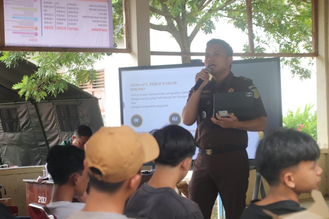 Bukan Sekadar Fisik, TMMD Kodim 0412/LU Fokus Perkuat Mental dan Kesadaran Hukum Warga Lampung Utara