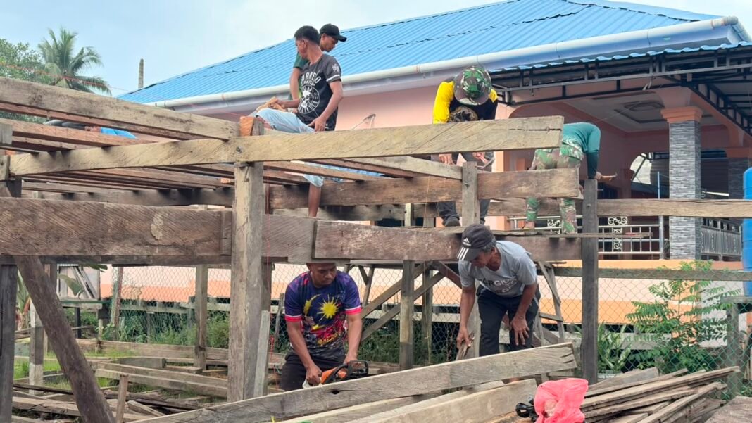 Impianku Terwujud: Pak Hamsah Dapatkan Rumah Layak Melalui TMMD