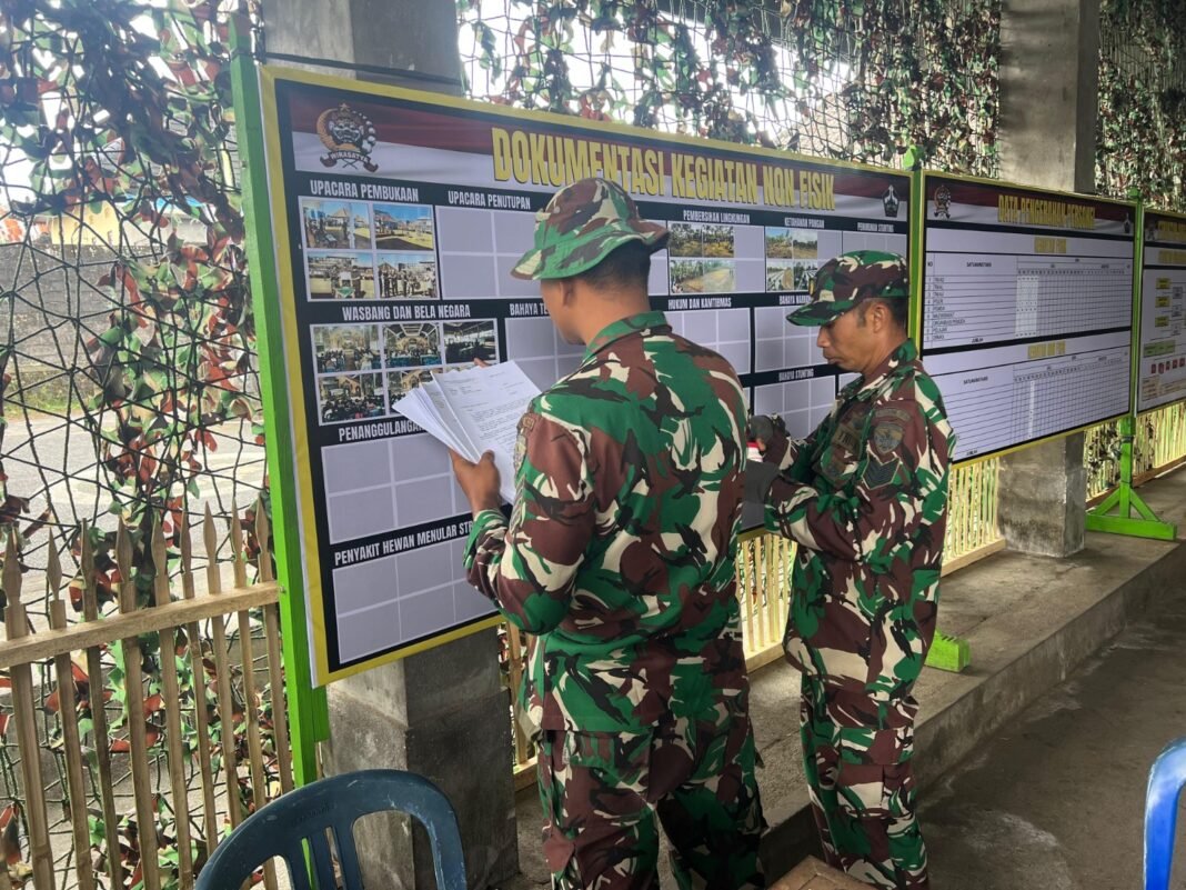Kegiatan Seimbang antara Infrastruktur dan Nonfisik TMMD Kodim 1626/Bangli