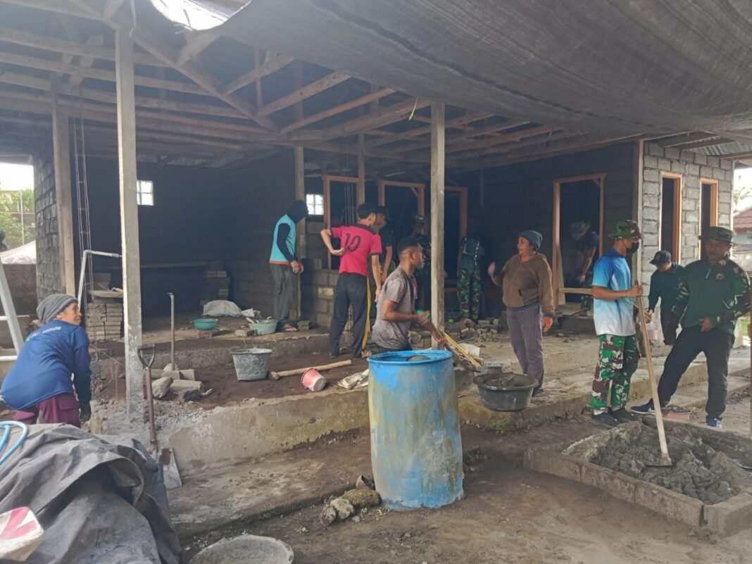 Program RTLH dalam TMMD Ke-129: Mewujudkan Hunian Sehat di Sekardadi