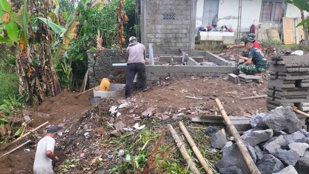 Warga Sekardadi Sambut Positif Pembangunan MCK TMMD Ke-129