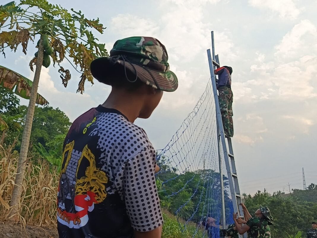 Satgas TMMD 129: Harmonisasi Kegiatan Olahraga dan Pertanian