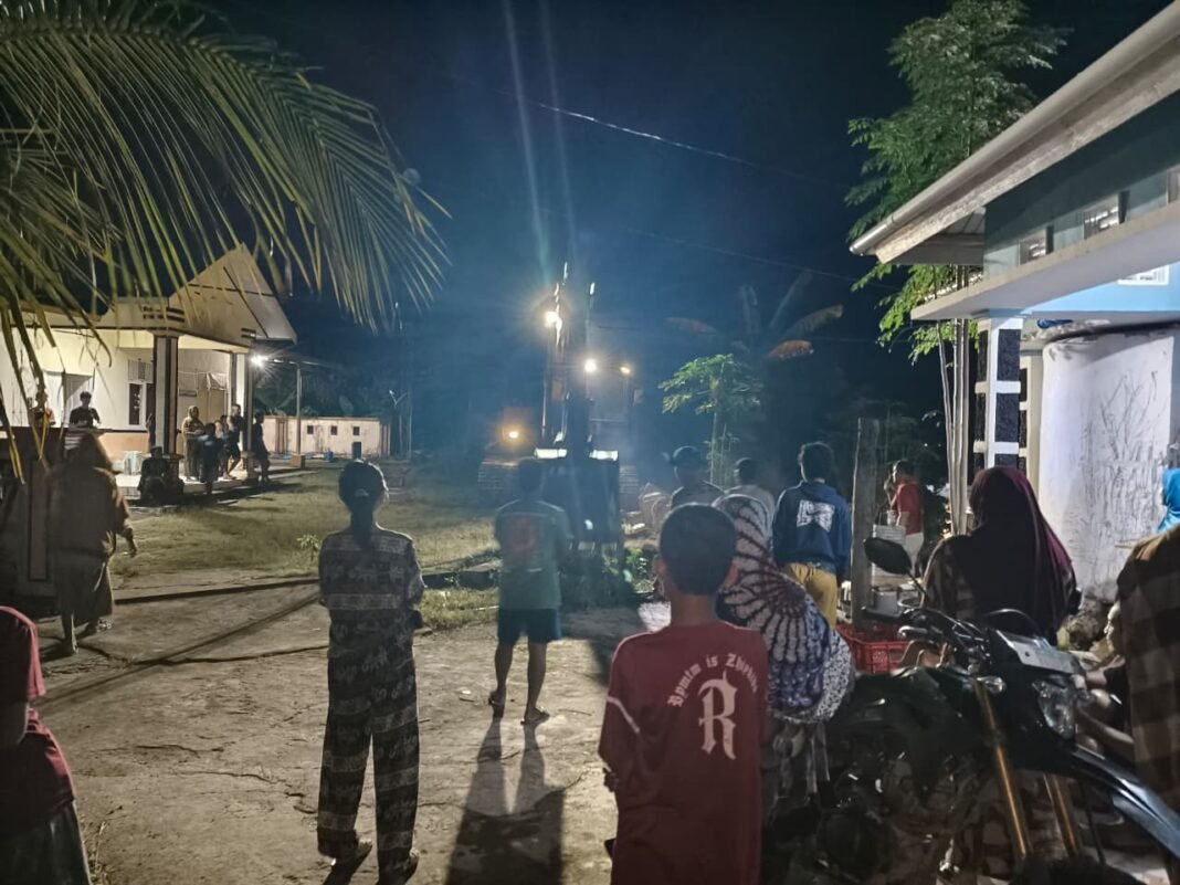 Kepala Desa Umbele Apresiasi Kerja Nyata Satgas TMMD yang Tak Kenal Waktu