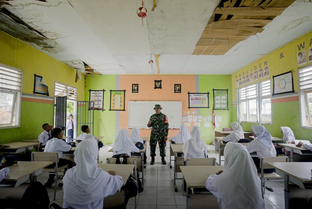 Edukasi Kebangsaan untuk Siswa Melalui Kegiatan TMMD Ke-129