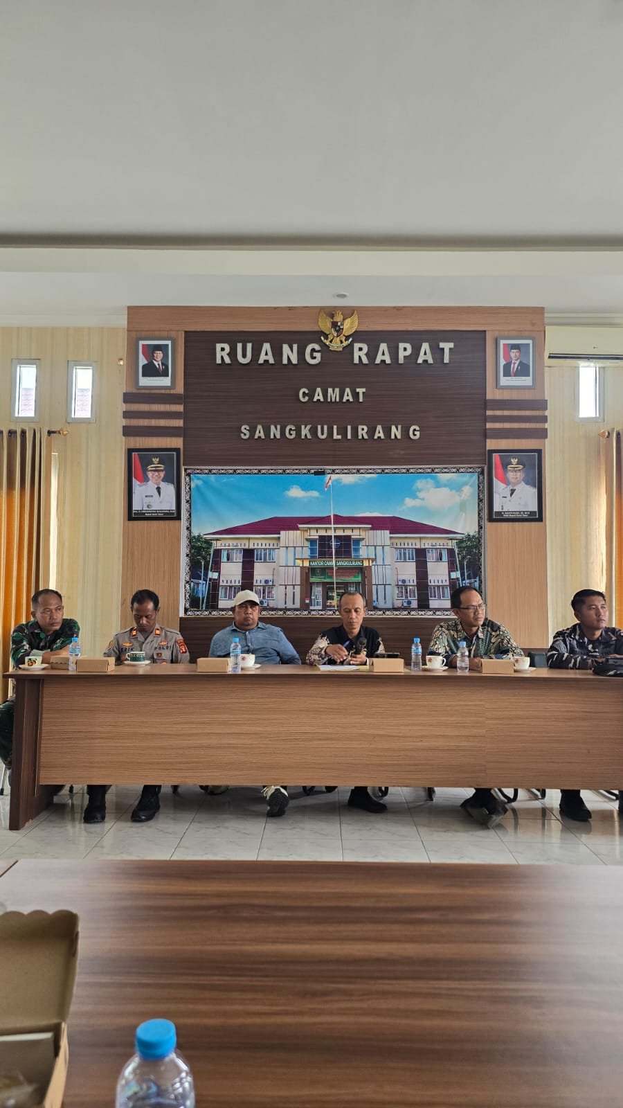 Koramil 0909-02/Sangkulirang Bahas Kesiapan Upacara dan Piala Kemerdekaan