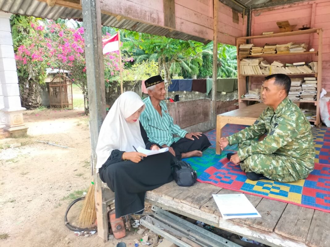 Koramil 05/Panga Perkuat Sinergi dengan Tokoh Agama untuk Jaga Keamanan Wilayah Aceh Jaya