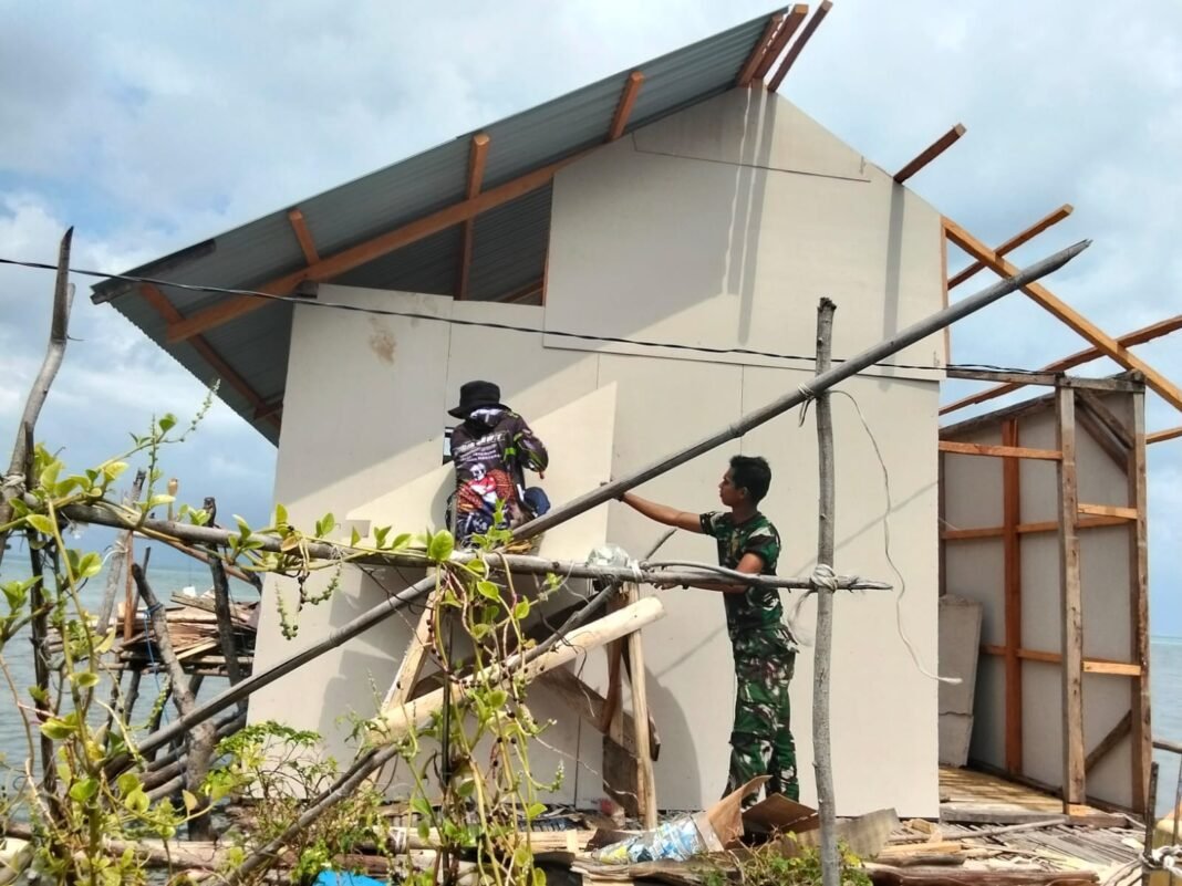 Renovasi RTLH oleh Satgas TMMD, Wujud Pengabdian di Desa Polewali