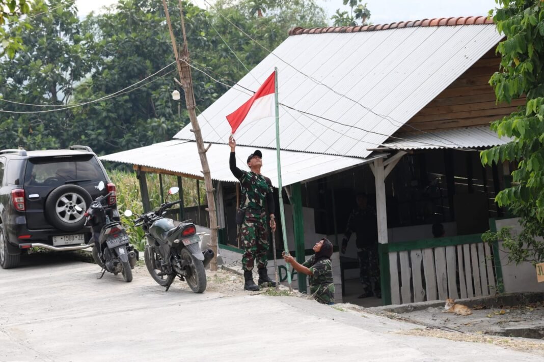 Kehangatan TMMD Ke-129 di Desaku Menyambut HUT RI