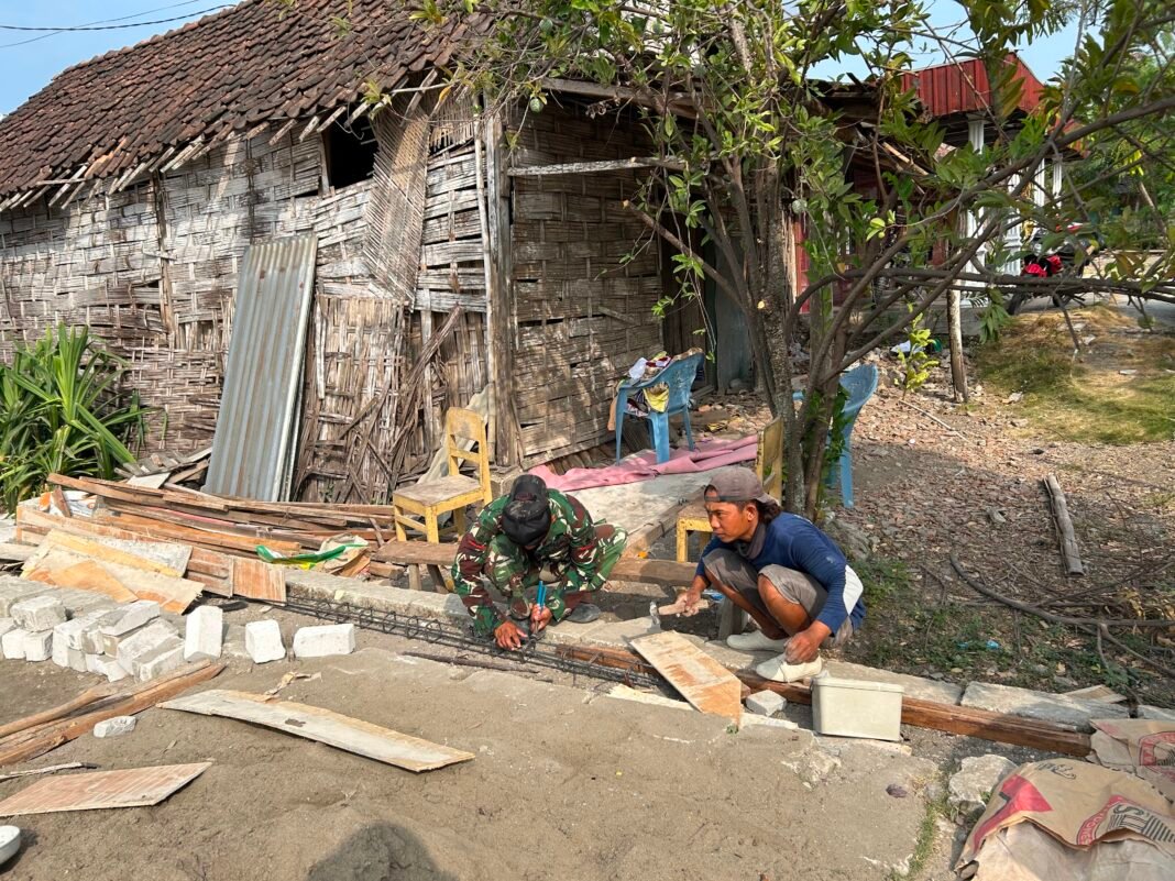Progres Pembangunan RTLH di Dusun Krebet untuk Bapak Koko Margono Menuju Penyelesaian
