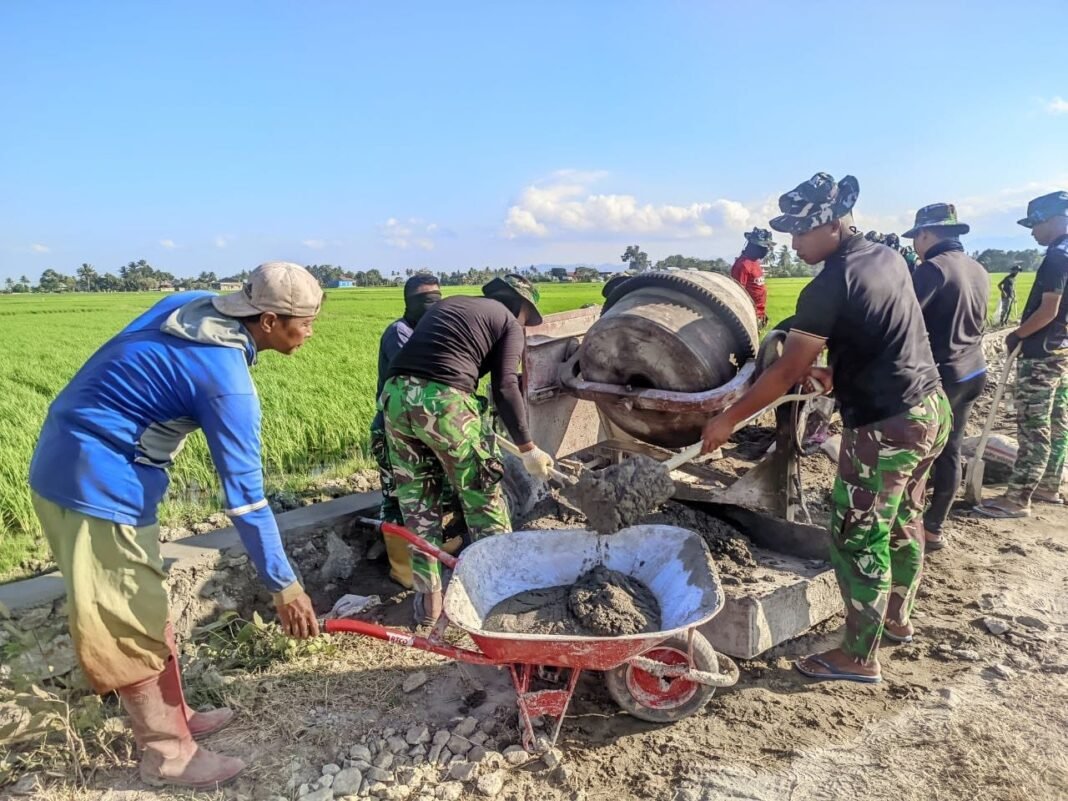 Pentingnya TMMD Ke-129, Satgas Kodim 1404/Pinrang Terus Perjuangkan Proyek Pembangunan