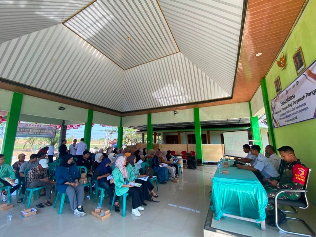 Edukasi Keamanan Pangan dalam Kegiatan TMMD Ke-129