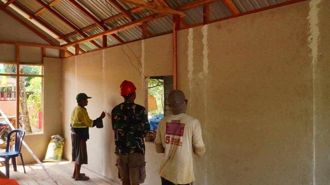 Pembangunan RTLH di Bandar Raya: Kolaborasi antara Satgas dan Warga
