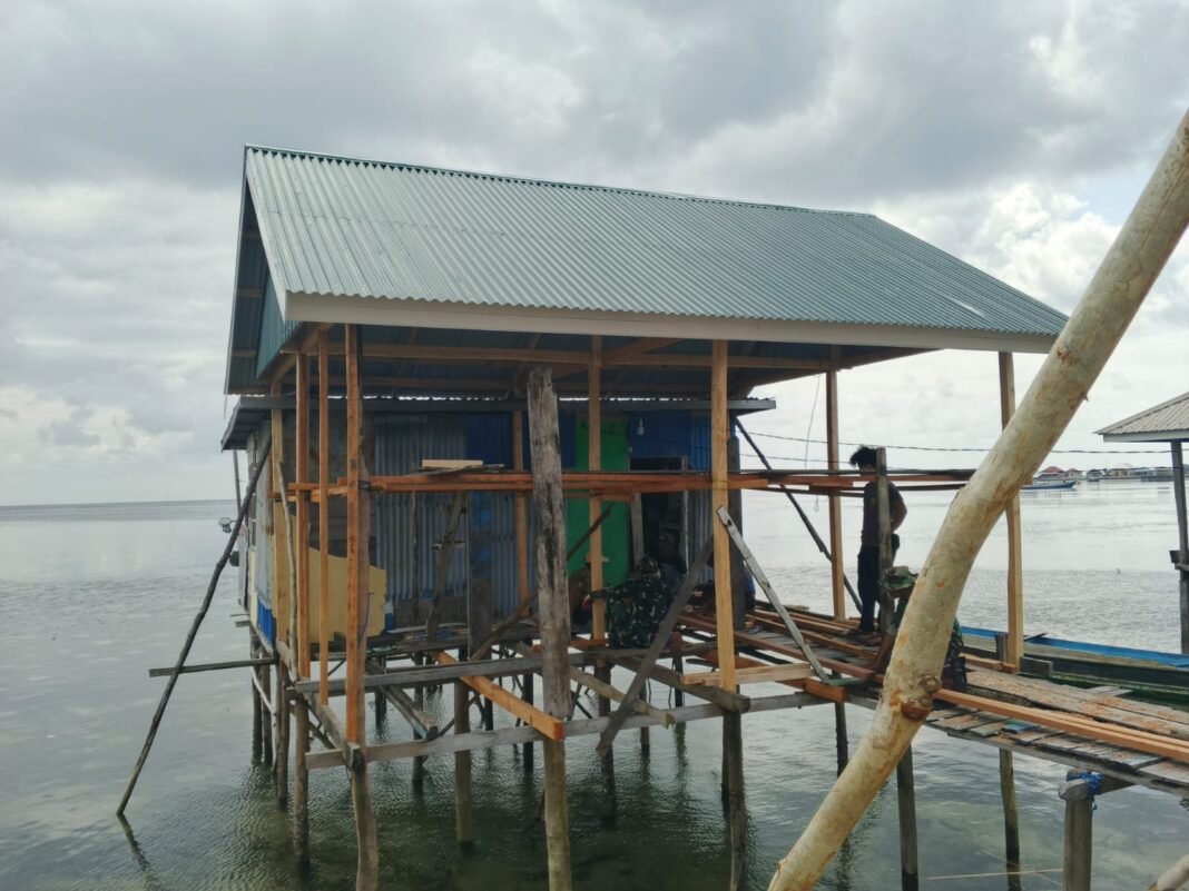 Pembangunan RTLH Ibu Syamsiah Terus Berlanjut di Morowali